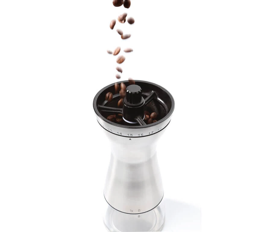 Zassenhaus Manaos Koffiemolen ø 9 Cm Rvs 4 Zassenhaus Manaos Koffiemolen ø 9 Cm Rvs - Afbeelding 2