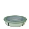 Mepal Cirqula Bento Bowl 3-vaks Kunststof Nordic Sage -Keukenseries Winkel 106219094700 mepal bento bowl cirqula 250 250 500 ml nordic sage