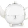 Bredemeijer Cosy Theepot 1,3 Liter Aardewerk Wit -Keukenseries Winkel 1302w