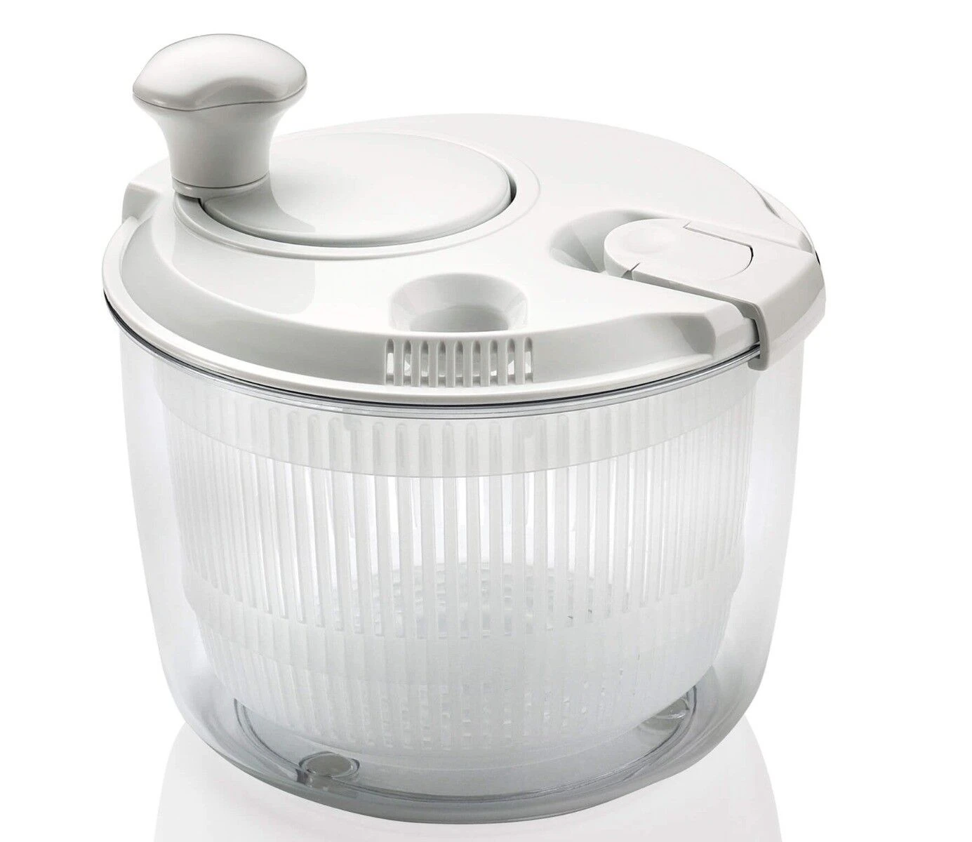 Küchenprofi Mini Slacentrifuge 2,5 Liter Kunststof Wit 3 Küchenprofi Mini Slacentrifuge 2,5 Liter Kunststof Wit