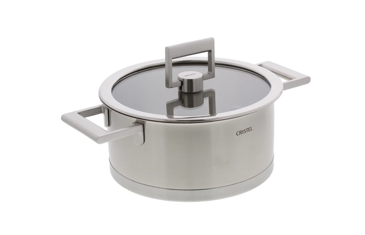 Cristel Strate Kookpan Met Glazen Deksel ø 18 Cm Rvs 3 Cristel Strate Kookpan Met Glazen Deksel ø 18 Cm Rvs