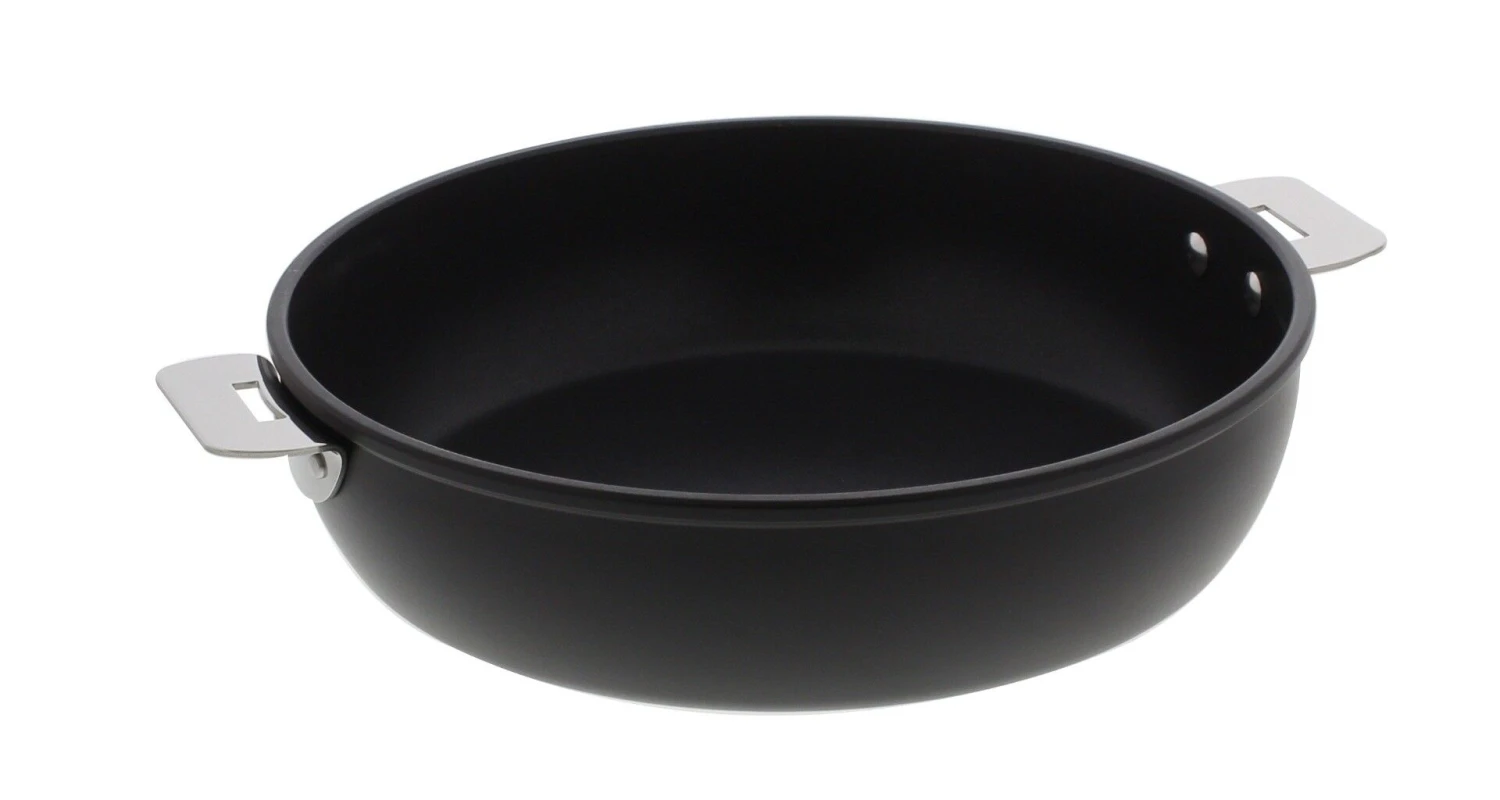 Cristel Cookway Removable Sauteerpan Met Anti-aanbaklaag ø 24 Cm Aluminium Zwart 3 Cristel Cookway Removable Sauteerpan Met Anti-aanbaklaag ø 24 Cm Aluminium Zwart