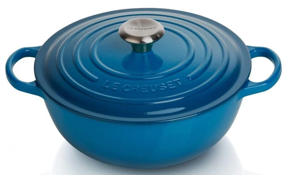 Le Creuset Wok-braadpan 4,1 Liter ø 26 Cm Gietijzer Marseilleblauw 3 Le Creuset Wok-braadpan 4,1 Liter ø 26 Cm Gietijzer Marseilleblauw
