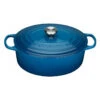 Le Creuset Signature Braadpan Ovaal 8,9 Liter ø 35 Cm Gietijzer Marseilleblauw -Keukenseries Winkel 21178352002430
