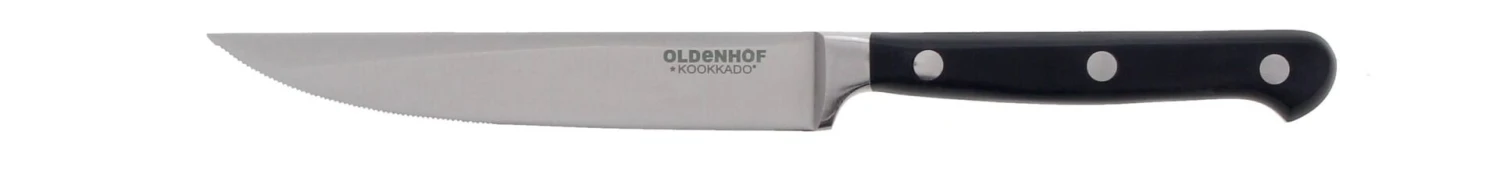 Oldenhof Classic Steakmes Met Kartel 11,4 Cm Messenstaal 3 Oldenhof Classic Steakmes Met Kartel 11,4 Cm Messenstaal