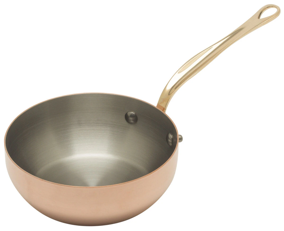 Mauviel M'150B Ronde Sauspan 1,9 Liter ø 20 Cm Koper Bronzen Greep 3 Mauviel M'150B Ronde Sauspan 1,9 Liter ø 20 Cm Koper Bronzen Greep