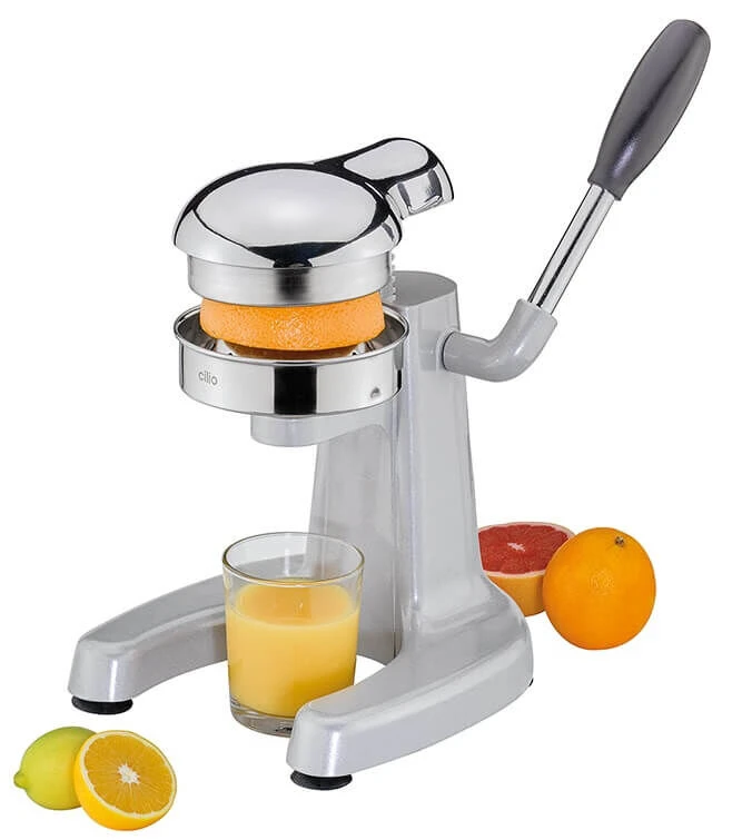 Cilio Positano Profi Citruspers 25 Cm Rvs Grijs 6 Cilio Positano Profi Citruspers 25 Cm Rvs Grijs - Afbeelding 4