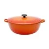Le Creuset Wok-braadpan 4,1 Liter ø 26 Cm Gietijzer Vulcanique -Keukenseries Winkel 42298 mznpoj