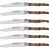 Laguiole En Aubrac Steakmes 11,5 Cm Woodstock 6 Stuks -Keukenseries Winkel 4284 41262 1