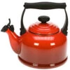 Le Creuset Tradition Fluitketel 2,1 Liter Staal Kersrood -Keukenseries Winkel 4299 25336 1