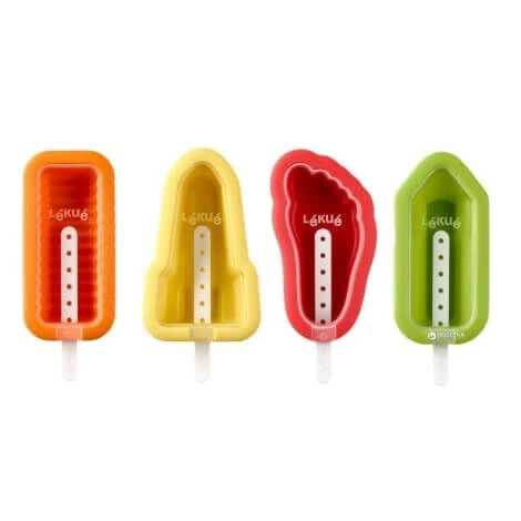 Lekue Lékué Game It Ijsvorm Silicone 4-delig 3 Lekue Lékué Game It Ijsvorm Silicone 4-delig