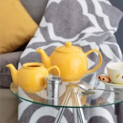 Price & Kensington Theepot 2 Kops 450 Ml Mosterdgeel -Keukenseries Winkel 4cac50d86a43b2f158c85b98cdf5b02fb6166cf7