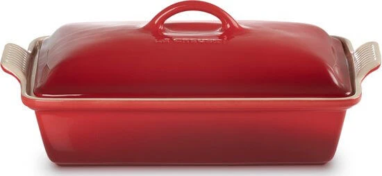 Le Creuset Ovenschaal Met Deksel 33 Cm Aardewerk Kersrood 3 Le Creuset Ovenschaal Met Deksel 33 Cm Aardewerk Kersrood