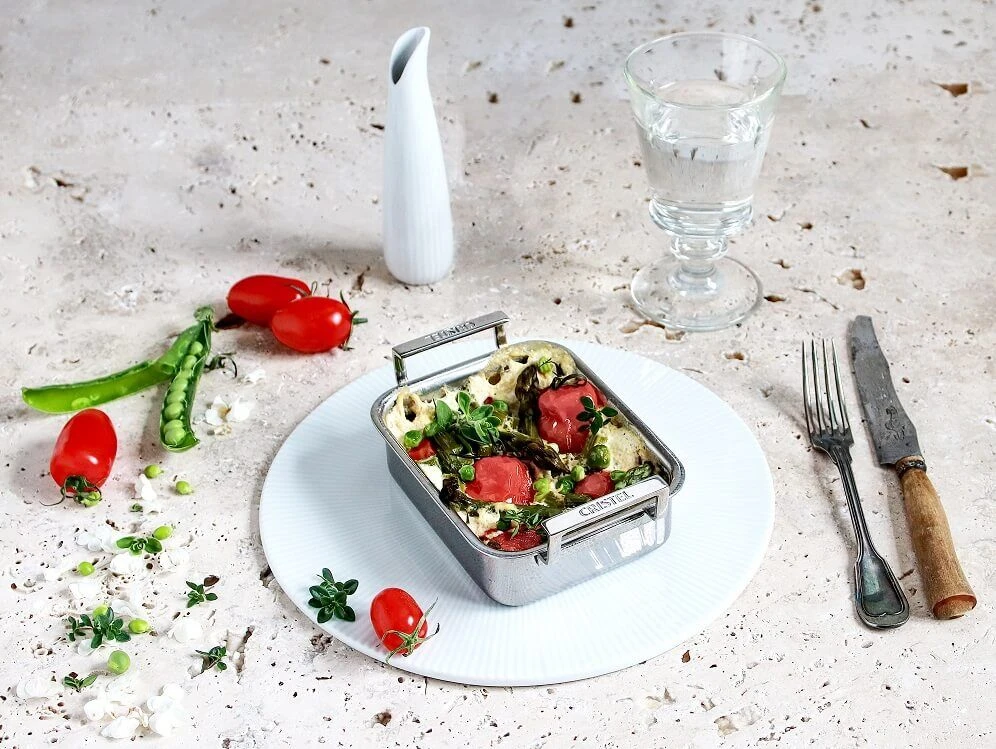 Cristel Mini Braadslede 12 X 10 Cm Rvs 7 Cristel Mini Braadslede 12 X 10 Cm Rvs - Afbeelding 5