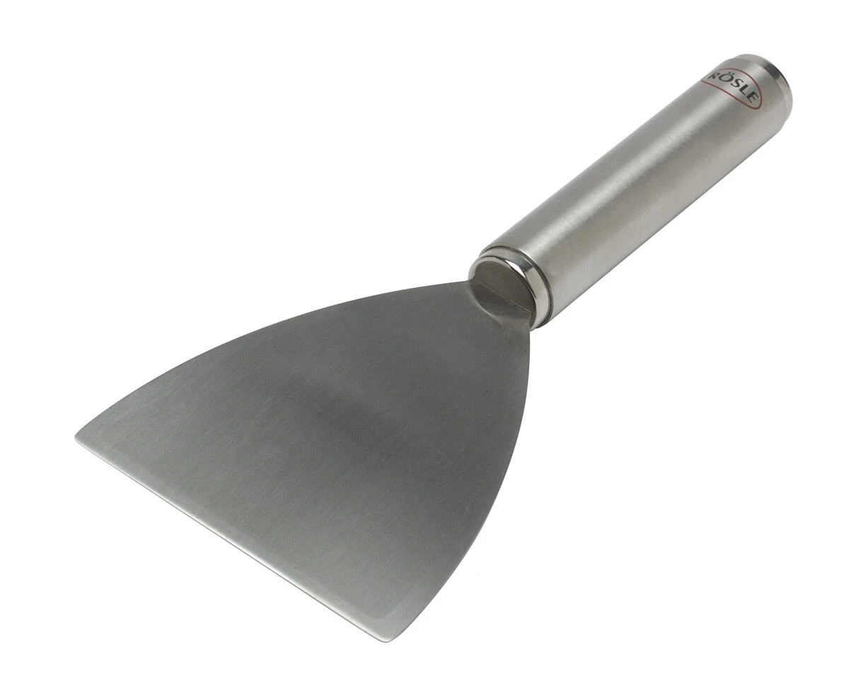 Rösle Teppanyaki Spatel 23 Cm Rvs 3 Rösle Teppanyaki Spatel 23 Cm Rvs