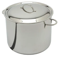 Spring Cristal Soeppan Met Deksel 9 Liter Rvs Glans