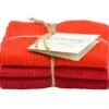 Solwang Design Vaatdoekjes 25 X 25 Cm Katoen Red 3 Stuks -Keukenseries Winkel 767778 rood vaatdoek