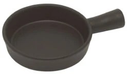 Serax Surface By Sergio Herman Pan ø 16 Cm Terracotta Zwart