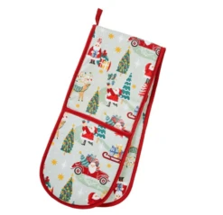 Ulster Weavers Tis The Season Lange Pannenlap Gerecycled Katoen Groen