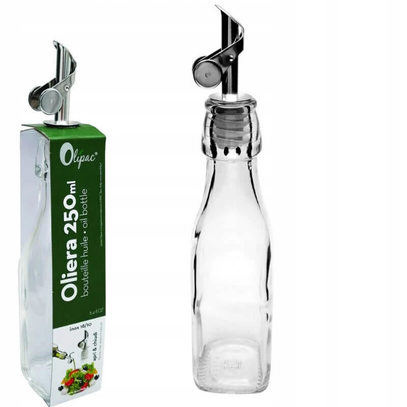 Olipac Oliefles 250 Ml Glas 3 Olipac Oliefles 250 Ml Glas