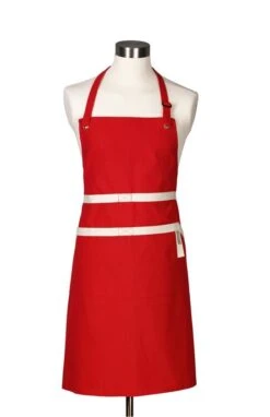 Le Creuset Schort Katoen Kersrood