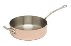 Mauviel M'150S Sauteerpan ø 28 Cm Koper Met Rvs Greep