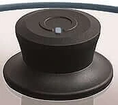 Gastrolux Squality Glasdeksel Met Silicone Rand ΓΈ 28 Cm Grijs