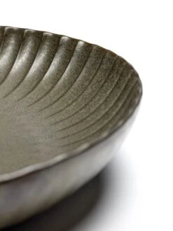 Serax INKU By Sergio Herman Serveerschaal M ø 32 Cm H 5 Cm Aardewerk Groen -Keukenseries Winkel b5120246gs2 1