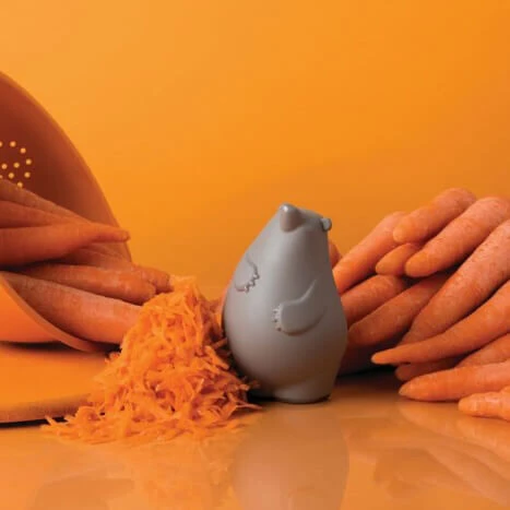 Ototo Barry Rasp 13 X 8.5 Cm Kunststof Bruin 4 Ototo Barry Rasp 13 X 8.5 Cm Kunststof Bruin - Afbeelding 2