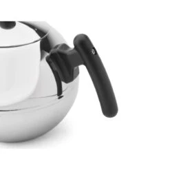 Bredemeijer Duet Bella Ronde Theepot 1,2 L Rvs/zwart -Keukenseries Winkel bredemeijer bredemeijer duet bella ronde theepot 1 2 1