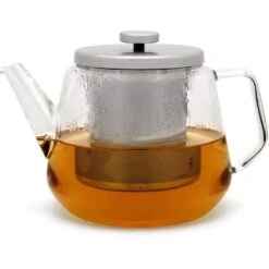 Bredemeijer Solo Bari Theeset Met RVS Warmer En Filter 1,5 L Glas -Keukenseries Winkel bredemeijer bredemeijer solo bari theepot 15 liter 2