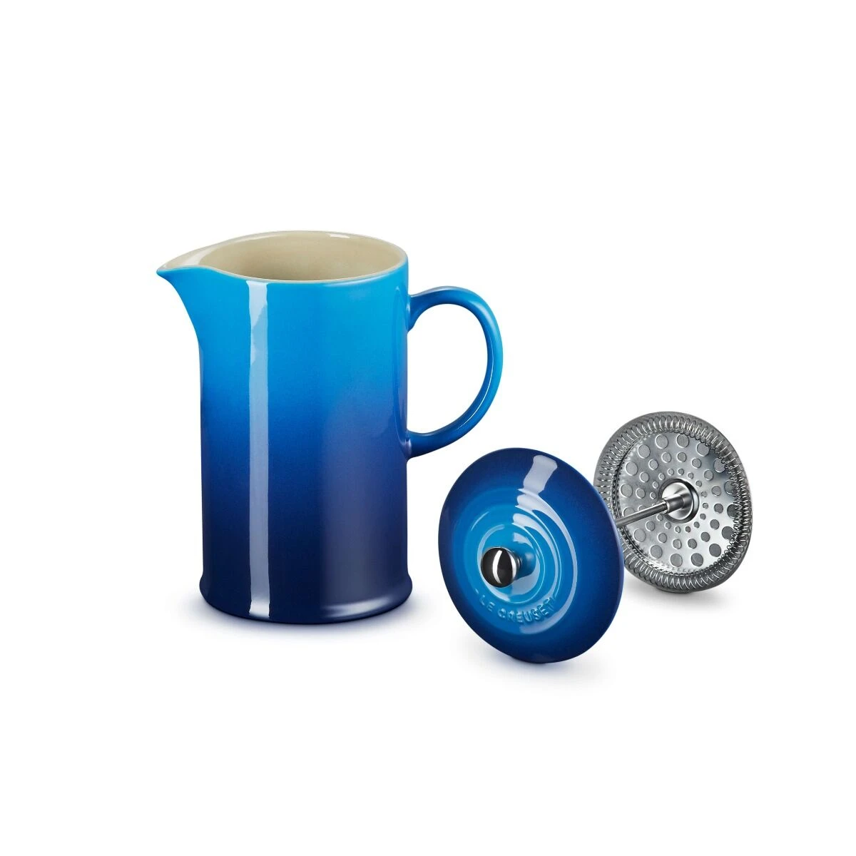 Le Creuset Cafetière 800 Ml Aardewerk Azure 5 Le Creuset Cafetière 800 Ml Aardewerk Azure - Afbeelding 3