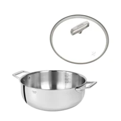 Cristel Castel'Pro Wok-braadpan ø 24 Cm Rvs