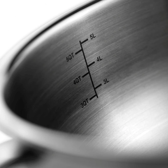 Cristel Castel'Pro Multiply Stoofpan ø 24 Cm Rvs 5 Cristel Castel'Pro Multiply Stoofpan ø 24 Cm Rvs - Afbeelding 3