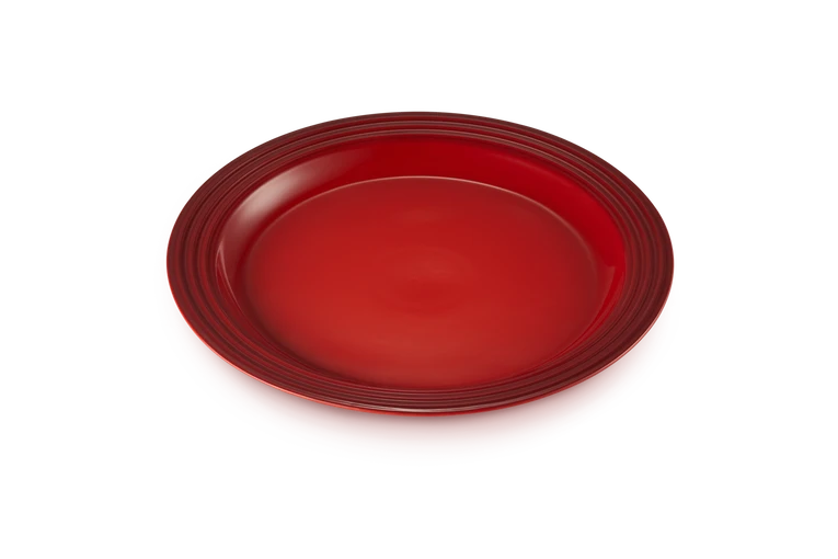 Le Creuset Serviesset Aardewerk Kersrood 12-delig 4 Le Creuset Serviesset Aardewerk Kersrood 12-delig - Afbeelding 2