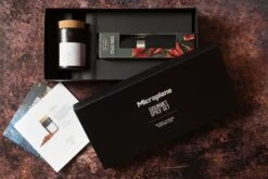 Microplane Chilimolen Met Peper Staal Zwart