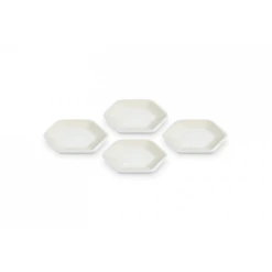 Le Creuset Hexagon Serveerschaaltje 9,5 Cm Aardewerk Meringue 4 Stuks -Keukenseries Winkel hexagon serveerschaaltjes meringue 4 stuks 5 1631123889 600x600