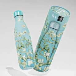 IZY Bottles X Van Gogh Drinkfles 500 Ml Almond Blossom Rvs