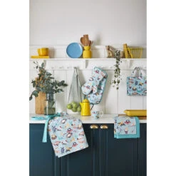 Ulster Weavers Kitty Cats Schort Katoen Blauw -Keukenseries Winkel kitty cat 2