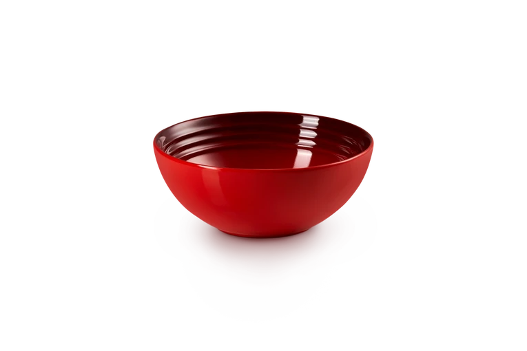 Le Creuset Serviesset Aardewerk Kersrood 12-delig 6 Le Creuset Serviesset Aardewerk Kersrood 12-delig - Afbeelding 4