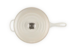 Le Creuset Signature Cassadou Braadpan ø 26 Cm Gietijzer Meringue -Keukenseries Winkel lc 20200116 hl ps fs 21079267164430 004