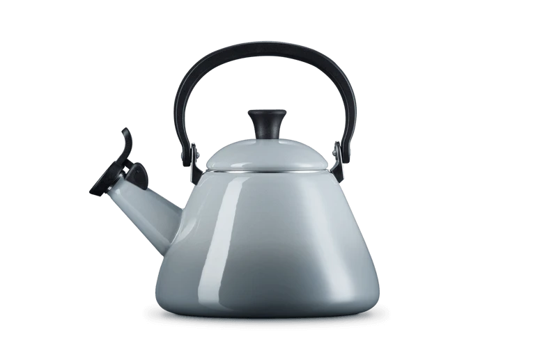 Le Creuset Kone Fluitketel 1,6 Liter Staal Mist Grey 5 Le Creuset Kone Fluitketel 1,6 Liter Staal Mist Grey - Afbeelding 3
