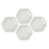 Le Creuset Hexagon Serveerschaaltje 9,5 Cm Aardewerk Meringue 4 Stuks -Keukenseries Winkel lc 20210614 zs ps fs 69259957160030 003 1