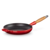 Le Creuset Koekenpan Rond Met Open Greep ø 24 Cm Gietijzer Kersrood