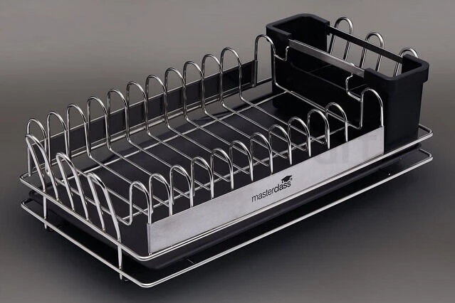 MasterClass Afdruiprek 41 X 22 X 12 Cm Rvs 6 MasterClass Afdruiprek 41 X 22 X 12 Cm Rvs - Afbeelding 4