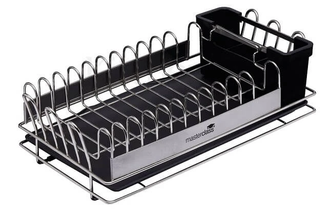 MasterClass Afdruiprek 41 X 22 X 12 Cm Rvs 4 MasterClass Afdruiprek 41 X 22 X 12 Cm Rvs - Afbeelding 2