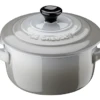 Le Creuset Minipan ø 10 Cm Aardewerk Mist Grey -Keukenseries Winkel mini cocotte le creuset ceramica gres mistgrey 1