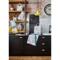 Ulster Weavers Mutley Crew Lange Pannenlap Katoen Blauw 7 Ulster Weavers Mutley Crew Lange Pannenlap Katoen Blauw -Keukenseries Winkel mutley crew