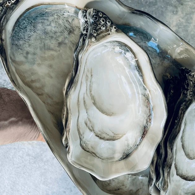 Oldenhof Oesterschaal Groot Naturel 4 Oldenhof Oesterschaal Groot Naturel - Afbeelding 2