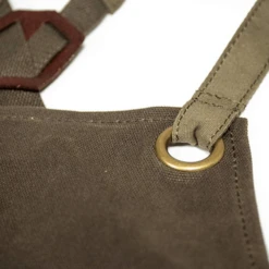 Alaskan Maker N°515 Schort Katoen Olijfgroen -Keukenseries Winkel olijf 5